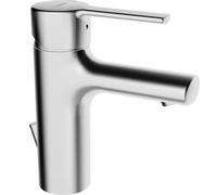 Grifo para lavabo Hansa, modelo HANSARONDA, con sistema de desagüe con varillas, DN15, cromo, 1 unidad.