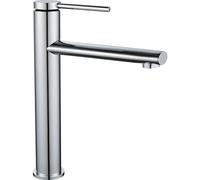 Grifo para lavabo Rea OVAL, cromado, de altura elevada