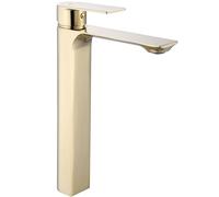 Grifo para lavabo Rea URBAN, color dorado, modelo alto
