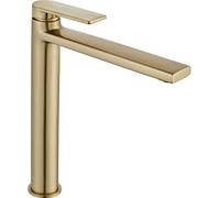 Grifo para lavabo Rea VERSO, acabado dorado, modelo alto