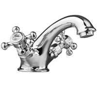 Grifo para lavabo Sapho ANTEA, con juego de desagüe, acabado cromado