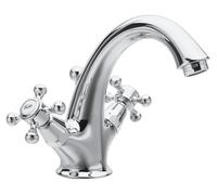 Grifo para lavabo Sapho ANTEA, con sistema de desagüe integrado, acabado cromado