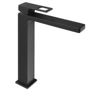 Grifo para lavabo Sapho FORATA, de altura elevada, con caño de fundición alargado, color mate