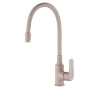 Grifo para lavaplatos de la marca Joga Plus, con caño flexible, color beige