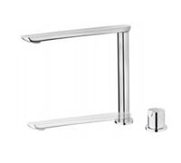 Teka Grifo de cocina FO 985 – Monomando bajo ventana, caño retráctil, cromo