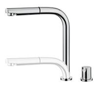 Grifo Teka GRFIO AUK 983 EXT CROMO Bajo Ventana Extraíble - Grifos de cocina