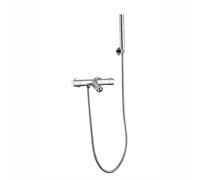 Grifo termostático de ducha y bañera cromado maneta luxury Birim de Valaz