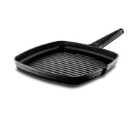 GRILL CON MANGO DESMONTABLE NEGRO 22 x 22 CM