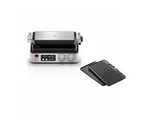 Grill multifunciones - BRAUN - Multi Grill 7 - 2000 W - 3 posiciones de calentamiento - Negro/Acer - Nuevo