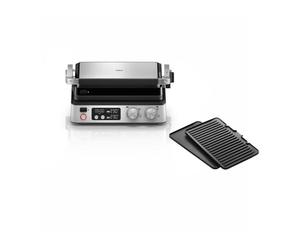Grill multifunciones - BRAUN - Multi Grill 7 - 2000 W - 3 posiciones de calentamiento - Negro/Acer - Nuevo