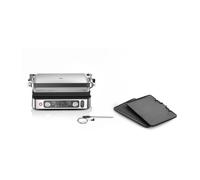 Grill multifunciones - BRAUN - Multi Grill 9 Pro - 2200 W - 3 posiciones de calor - Negro / Acero - Nuevo