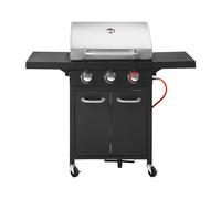 GRILLMEISTER Barbacoa de gas de 3 quemadores