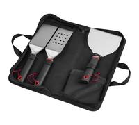 GRILLMEISTER Set de utensilios de acero inoxidable para barbacoa / Set de espátulas de acero inoxidable para barbacoa (Espátula para parrilla)