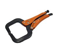 Grip-on -124 / Mordaza Grip/Mordazas grip autoajustables con sujeción en C18" / Revestimiento Epoxi/Acero Inoxidable Forjado. Ideal para soldadura, fontanería, mecánica, bricolaje