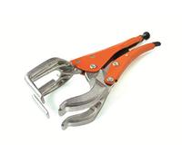 Grip-on -145 / Mordaza Grip/Horquilla de Aluminio 12" / Revestimiento de pintura Epoxi/Acero Inoxidable Forjado. Ideal para soldadura, fontanería, mecánica, bricolaje
