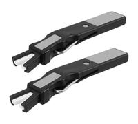 GRIRIW 2 Piezas Afilador Profesional de Cuchillas para Patines de Hocke | Piedra de Cerámica, Uso Doméstico Competiciones, Repara Bordes Rápido, Reduce Desgaste en Hojas