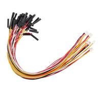 GRIRIW Adaptador de Cable Eléctrico de 4 1 a 4 Conector Hembra, 10 Piezas, Pequeños Cables de Alambre de Plástico y Metal para Micro Electrodomésticos