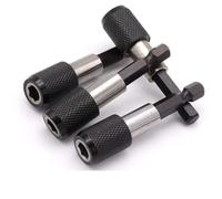 GRIRIW Portapuntas Magnético Hexagonal de 60 Mm Liberación Rápida, Varilla Ajustable para Extender Puntas de Destornillador, Accesorio para Taladro Eléctrico