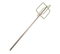 GRIRIW Varilla Aplicación de Acero Pintura para Dorado Mezcladora de Mezcla Versátil Taladro y Hormigonera y Mortero Reutilizable