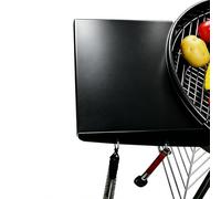 Grisun Estante de mesa para parrillas Weber Kettle de 22 pulgadas, estante de mesa lateral para Weber Master Touch, parrilla de carbón original, accesorios de parrilla de hervidor, estante de mesa de