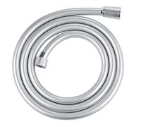 GROE Vitalioflex Silver - Manguera de ducha (1.75m, resistente al calor, sistema anti-torsión, conexión universal, instalación QuickFix), plata, 27506001