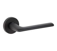 GROEL Juego MANIVELA Roseta Redonda 814 Negro, 0