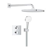 GROHE 10 399 500 TEMPESTA 250 Cube Grohtherm Conjunto empotrado con ducha mural Cromo - ref: 10 399 500