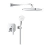 GROHE 10 533 600 TEMPESTA 250 Cubeo Conjunto empotrado con ducha mural Cromo - ref: 10 533 600