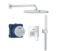 GROHE 25 289 000 TEMPESTA 250 Cube Eurocube Conjunto empotrado con ducha mural Cromo - ref: 25 289 000