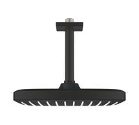 GROHE 26 688 243 TEMPESTA 250 Cube Ducha de techo con brazo 142 mm, 1 chorro Negro Mate - ref: 26 688 243