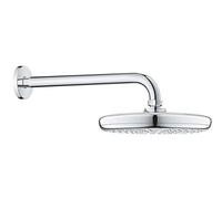 GROHE Rociador de ducha Tempesta 210, 1 chorro, brazo 29 cm, cromo 26411000