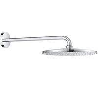 GROHE Brazo de ducha Rainshower 30x30 cm circular efecto lluvia StarLight Chrome 26558000