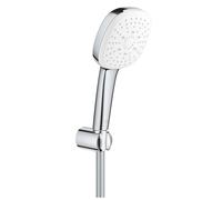 GROHE 27 588 003 TEMPESTA Cube 110 Conjunto de ducha con soporte 3 chorros (Rain, Jet, Massage) Cromo - ref: 27 588 003
