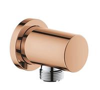 GROHE 27057DA0 - Unión de pared para ducha de lluvia, color plateado