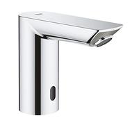 GROHE 36452000 36452000-Bau Cosmopolitan E Grifo de Lavabo 1/2" Infrarrojo electrónico Tamaño M, Cromo, für kaltes oder vorgemischtes Wasser