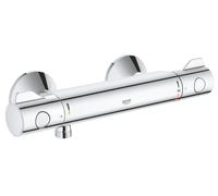 Grohe 800 34562000 Grifo termostático monomando para baño y ducha, Cromado lateado