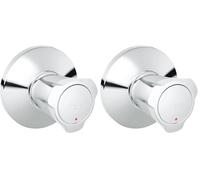 Grohe - Accesorio para baño, color: cromo Ref. 19855001 (Paquete de 2)