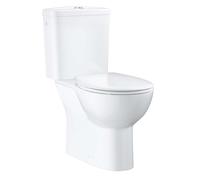 Grohe Bau Ceramic - Conjunto de inodoro completo con cisterna y asiento softclose, rimless, blanco alpino 39346000