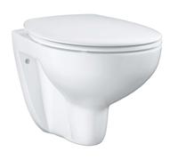 GROHE Inodoro suspendido Bau Ceramic 39351000 – asiento Softclose, rimless, blanco alpino