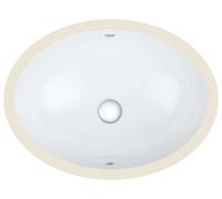 Grohe Bau Ceramic - Lavabo con rebosadero, 56x42 cm, blanco alpino 39423000