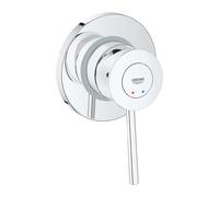 Grohe BauClassic - Grifo de ducha empotrado, con cuerpo de montaje, cromo 29048000