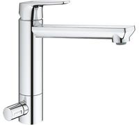 Grohe BauEdge grifo de cocina de pie StarLight Chrome 31696000