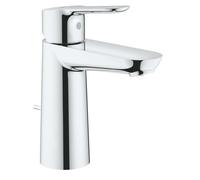 GROHE Grifo de lavabo BauEdge 23759000, cromo, con desagüe y vaciador automático, ahorro de agua, M