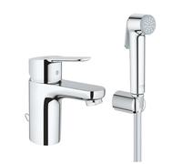 Grohe BauEdge - Grifo de lavabo con ducha de bidé, cromo 23757000