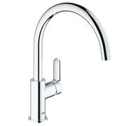 Grohe BauEdge - Grifo monomando de fregadero, cromo 31367000