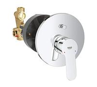 Grohe Bauedge Grifo Monomando Empotrado para Baño y Ducha (Ref. 29079000), Cromo