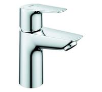 Grohe BauEdge mezclador monomando de lavabo, tamaño S, proyección de 95 mm, juego de desagüe, EcoMode, 23559001