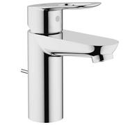 Grohe BauLoop - Grifo de lavabo, con desagüe, cromo 32814000