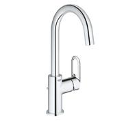 GROHE Grifo para lavabo de pie Bauloop monomando caño giratorio cromo 23763000