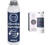GROHE Blue Filtro de Carbón Activo, Filtro de Repuesto BWT + Cartucho de Limpieza Grohe Blue